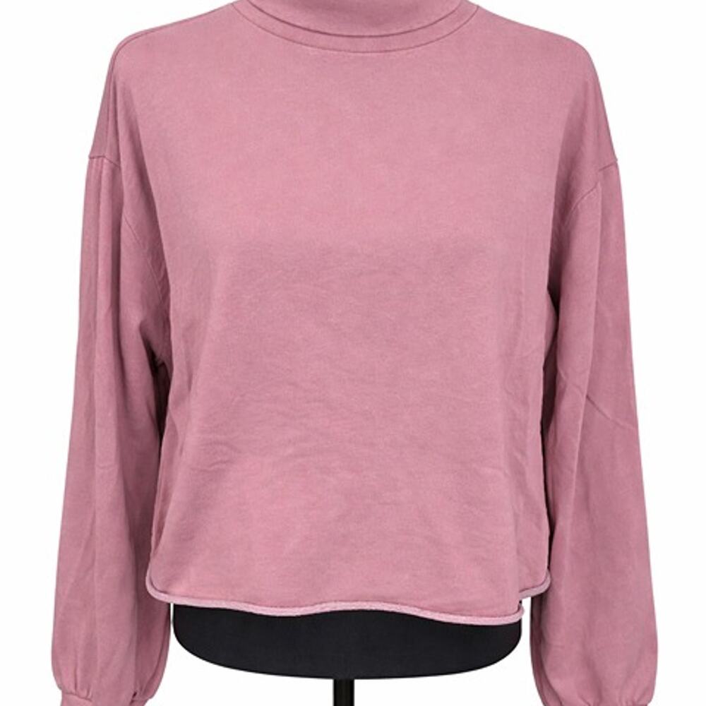 Project Social T cropped turtleneck top